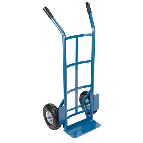 MK731 Heavy-Duty Hand Truck, Dual Handle, Steel, 46" Height, 800 lbs. Capacity