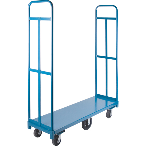 MK971 Chariot &agrave; plateforme U-Boat, 60" lo x 18" la x Capacit&eacute; 1500 lb, Roues en Caoutchouc