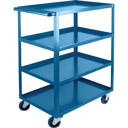 ML094 Heavy-Duty Shelf Carts, 4 Tiers, 24" W x 48" H x 51" D, 1200 lbs. Capacity