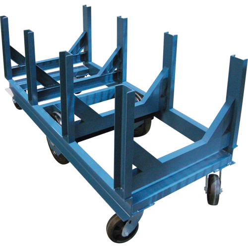 ML128 Chariot &agrave; berceaux, 60" lo x 28" la x 29" h, Capacit&eacute; de 5000 lb, Roue Ph&eacute;nolique
