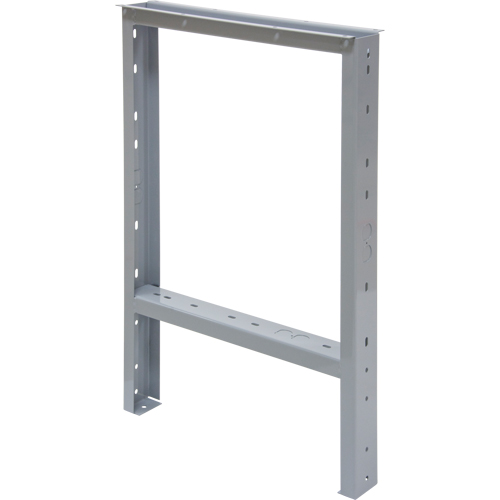 ML264 &eacute;tabli - Pieds, Acier, 22" p x 32" h, Simple
