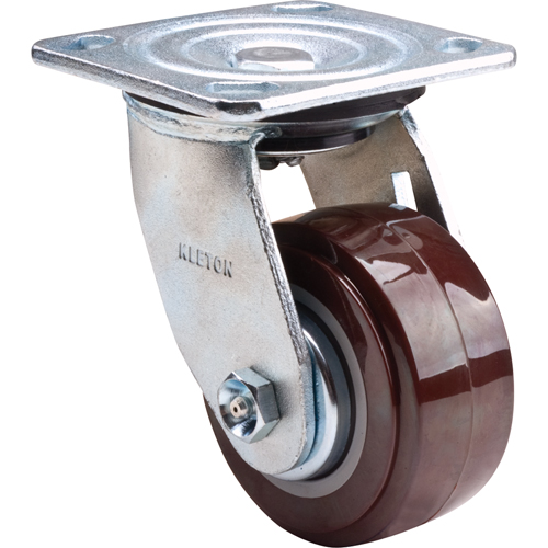 ML441 Caster, Swivel, 4" (101.6 mm), Polyurethane, 550 lbs. (249.5 kg.)