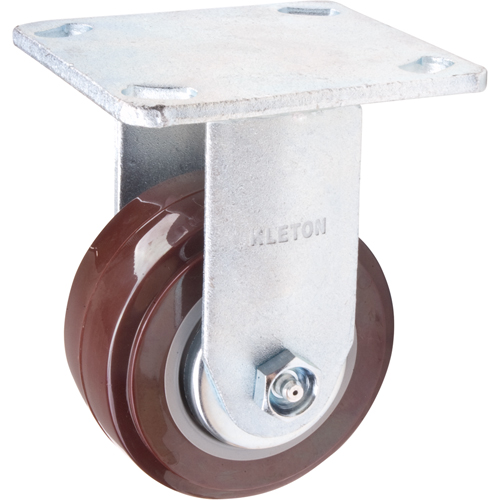 ML442 Caster, Rigid, 4" (101.6 mm), Polyurethane, 550 lbs. (249.5 kg.)