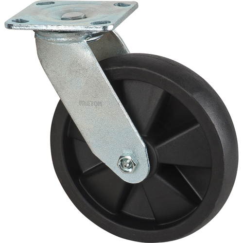 ML864 Hi-Temp Caster, Swivel, 8" (203.2 mm), Nylon, 1000 lbs. (453 kg.)