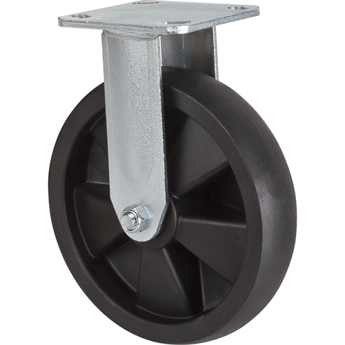 ML865 Roulettes haute temp&eacute;rature, Fixe, 8" (203,2 mm), Nylon, 1000 lb (453 kg)