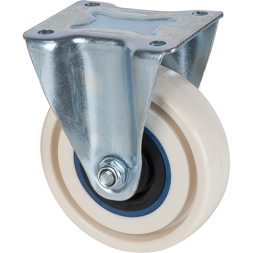 MN442 Sandwich Casters, Rigid, 4" (101.6 mm), Nylon, 440 lbs. (199.58 kg.)