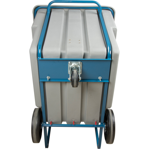 MN982 Chariot basculeur en acier, Poly&eacute;thyl&egrave;ne, 1,1 vg³, Capacit&eacute; de charge de 1250 lb