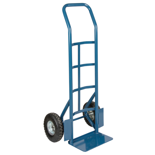 MO120 Heavy-Duty Hand Truck, Continuous Handle, Steel, 50" Height, 800 lbs. Capacity