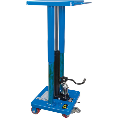 MP535 Table de travail hydraulique, 18'' lo x 18'' la, Acier, Capacit&eacute; 500 lb