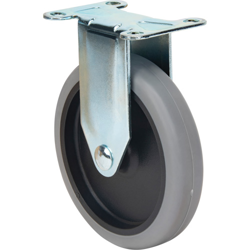 MP645 Replacement Caster Set, 5" (127 mm), TPR Rubber, 500 lbs. (226.7 kg.)