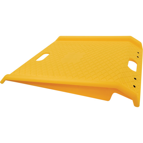 MP740 Rampe de trottoir portable en poly pour diable, Capacit&eacute; de 1000 lb, 27" la x 27" lo