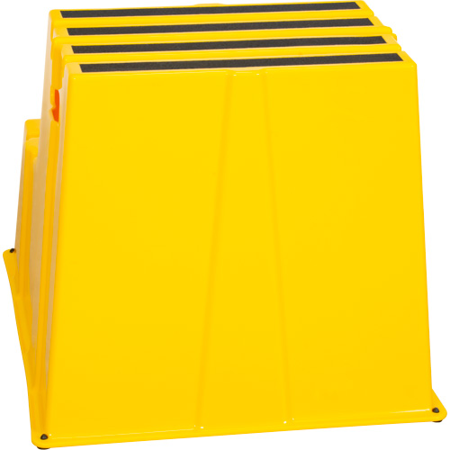 MP771 Escabeau industriel, 2 marches, 26" x 22-7/16" x Hauteur 19-11/16"