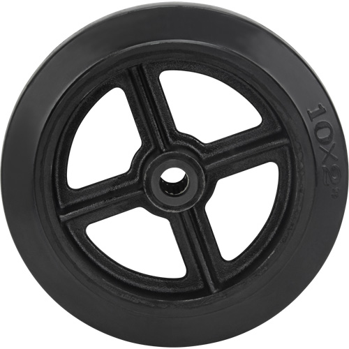 MP784 Roue en caoutchouc moul&eacute;, 10" (254 mm) dia. x 2" (50,8 mm) la, Capacit&eacute; de 948 lb (430 kg)