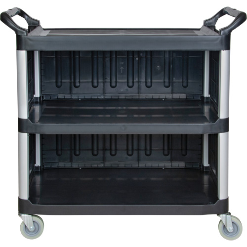 MP995 Chariot utilitaire, 3 tiers, 19-3/4" x 37-1/2" x 40-1/4", Capacit&eacute; 250 lb