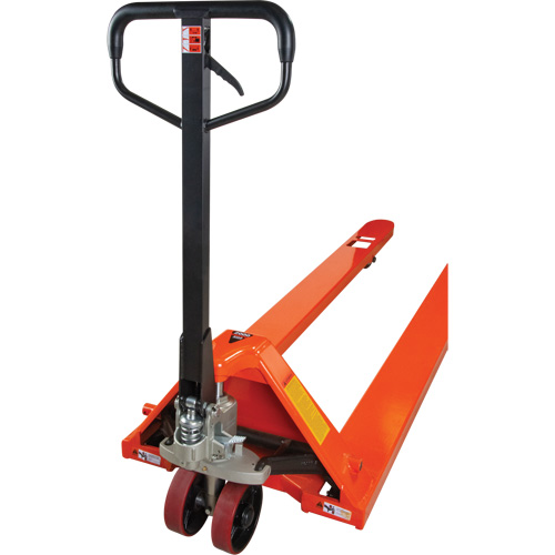 MQ019 Transpalettes hydrauliques &agrave; fourche de 8', 96" lo x 27" la, capacit&eacute; 4400 lb