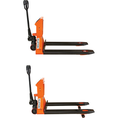 MQ041 Digital Scale Pallet Truck, 44.5" L x 27.75" W, 4400 lbs. Cap.
