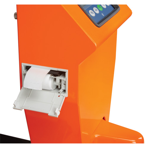 MQ041 Digital Scale Pallet Truck, 44.5" L x 27.75" W, 4400 lbs. Cap.