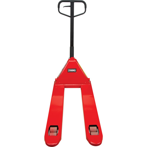 MQ052 Manual Pallet Truck, Steel, 48" L x 21" W, 5500 lbs. Capacity