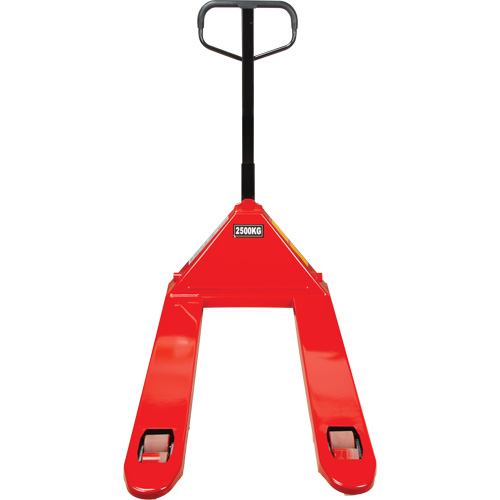 MQ053 Manual Pallet Truck, Steel, 48" L x 27" W, 5500 lbs. Capacity