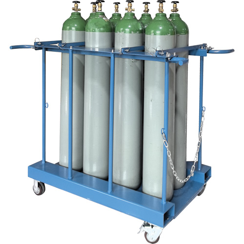 MQ100 8-Cylinder Forklift Cylinder Storage Caddy