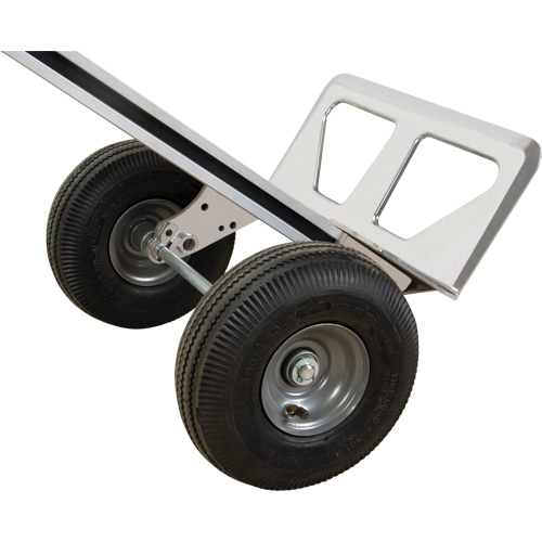 MQ149 3-in-1 Convertible Hand Truck, Aluminum, 600 lbs. Capacity