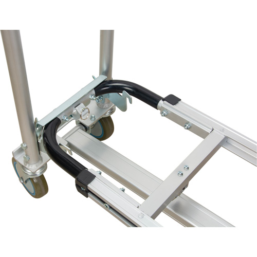 MQ149 3-in-1 Convertible Hand Truck, Aluminum, 600 lbs. Capacity