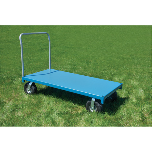 MQ153  Chariot &agrave; plateforme pour l'ext&eacute;rieur, 72" lo x 36" la x Capacit&eacute; 1200 lb, Roues en Anticrevaison