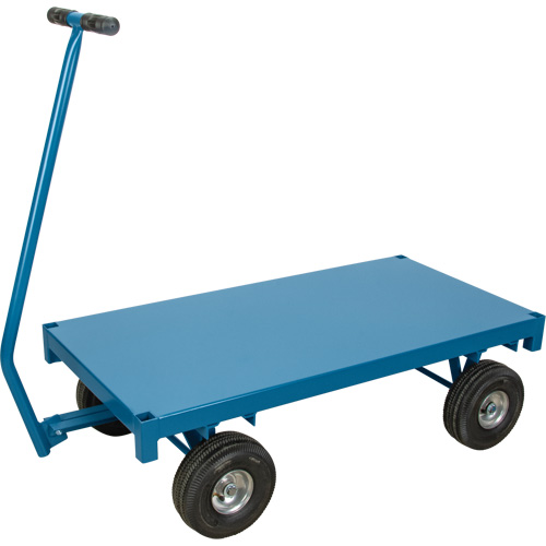 MQ156 Outdoor Platform Wagon Truck, 30" W x 60" L, 1000 lbs. Capacity