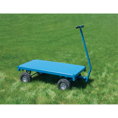 MQ156 Outdoor Platform Wagon Truck, 30" W x 60" L, 1000 lbs. Capacity
