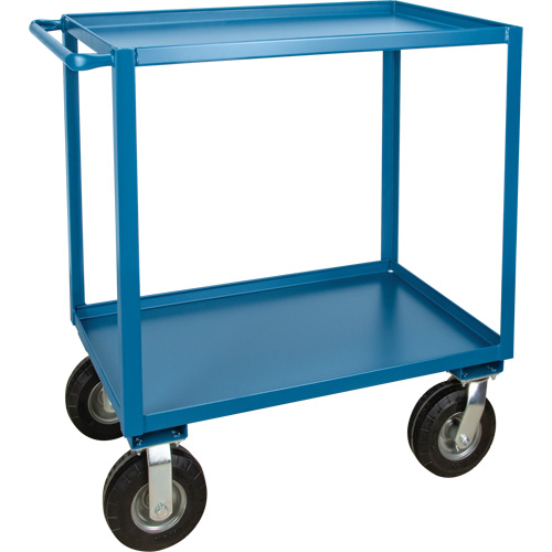 MQ160  Chariot &agrave; tablettes pour l'ext&eacute;rieur, 2 Tiers, 24" la x 39" h x 51" p, Capacit&eacute; 1200 lb