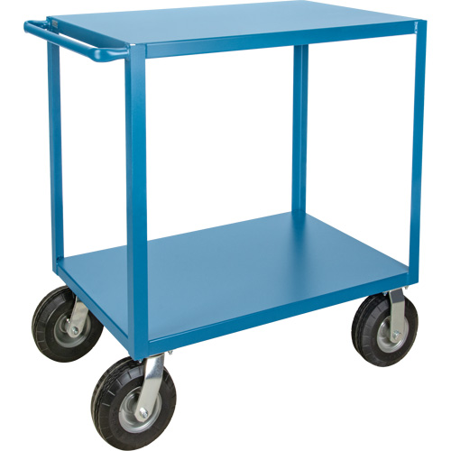 MQ166  Chariot &agrave; tablettes pour l'ext&eacute;rieur, 2 Tiers, 24" la x 39" h x 51" p, Capacit&eacute; 1200 lb