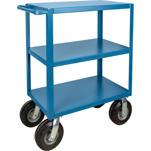 MQ168  Chariot &agrave; tablettes pour l'ext&eacute;rieur, 3 Tiers, 24" la x 39" h x 39" p, Capacit&eacute; 1200 lb