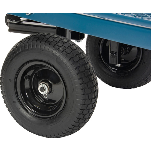 MQ170 Wagon avec c&ocirc;t&eacute;s rabattables, 24" la x 48" la x Capacit&eacute; 800 lb
