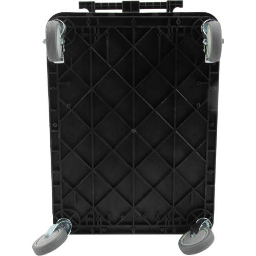 MQ184 Chariot utilitaire avec tablette &agrave; bordure profonde, 3 tiers, 19" x 39-1/2" x 28-1/4", Capacit&eacute; 330 lb