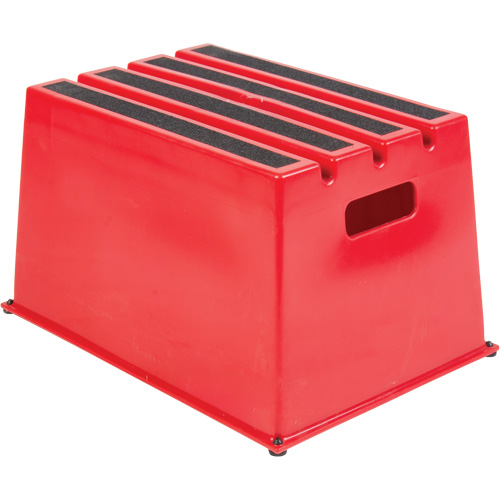MQ201 Escabeau industriel, 20-7/8" x 12-3/16" x Hauteur 12"