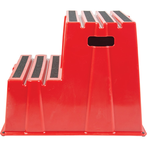 MQ202 Escabeau industriel, 2 marches, 26" x 22-7/16" x Hauteur 19-11/16"