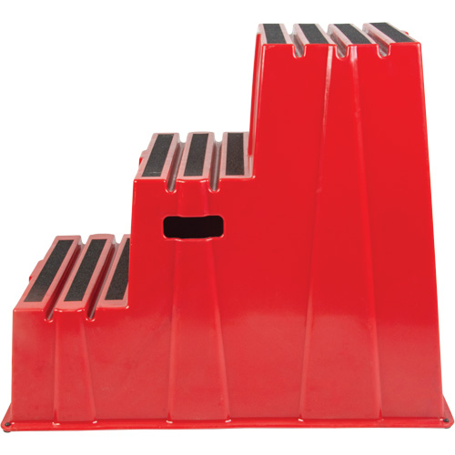 MQ203 Escabeau industriel, 3 marches, 34-13/16" x 22-7/16" x Hauteur 28-1/2"