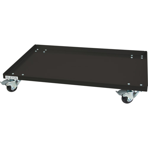 MQ204 Socle roulant pour armoire, 18" la x 36" p x 1,375" h, Capacit&eacute; de 1000 lb