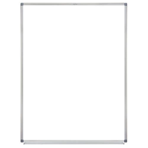 OP536 Tableau blanc en porcelaine, Magn&eacute;tique, 36" la x 48" h