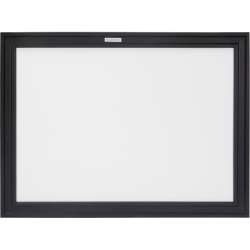 OR130 Black MDF Frame Whiteboard, Dry-Erase/Magnetic, 24" W x 18" H