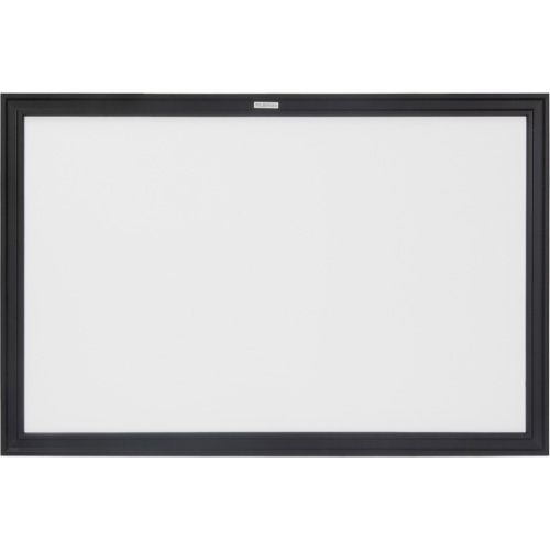 OR131 Black MDF Frame Whiteboard, Dry-Erase/Magnetic, 36" W x 24" H