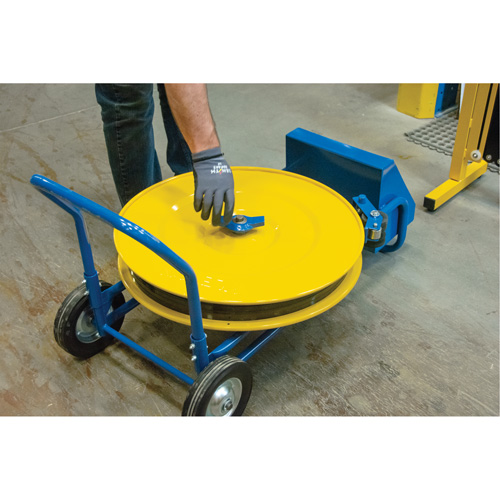PE555 Strapping Dispenser, Polyester/Steel/Polypropylene Straps, 16"/8" Core Dia., 3"/8"/6" Roll Width