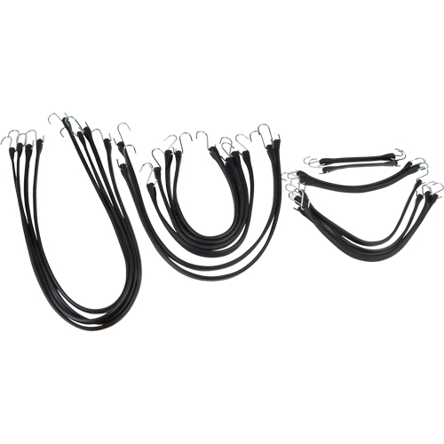 PF091 Rubber Tie Down Set, 9"