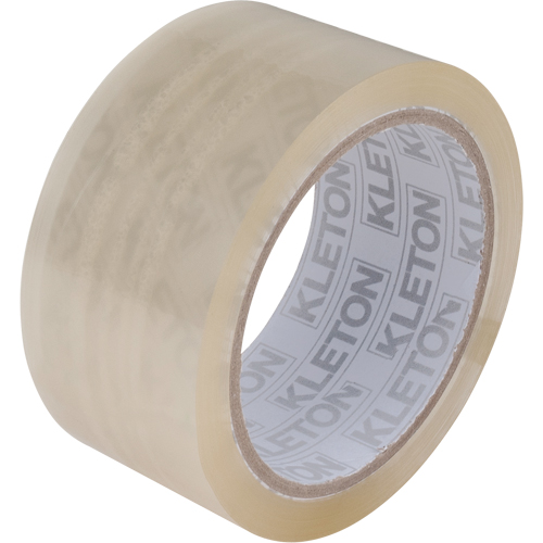 PF233 Box Sealing Tape, Acrylic Adhesive, 2 mils, 48 mm (2") x 100 m (328')