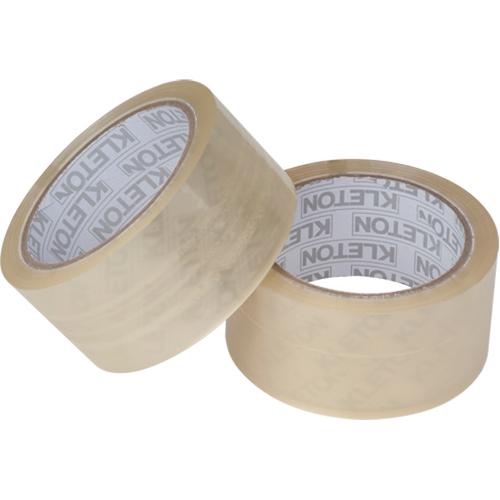 PF233 Box Sealing Tape, Acrylic Adhesive, 2 mils, 48 mm (2") x 100 m (328')