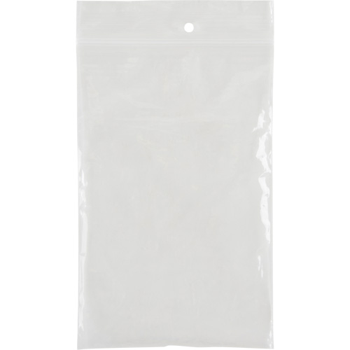 PG390 Poly Bags, Reclosable, 6" x 4", 4 mils