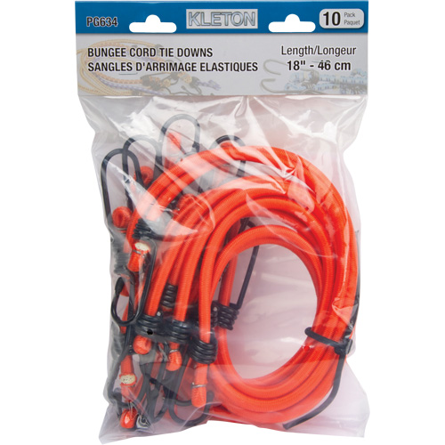 PG634 Bungee Cord Tie Downs, 18"