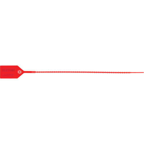 PG667 Standard-Duty Security Seal, 12", Plastic, Plastic Seal