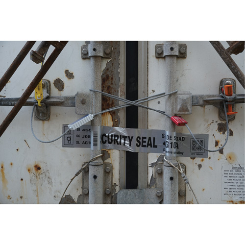 PG675 High Security Security Seal, 12", Metal, Cable Seal