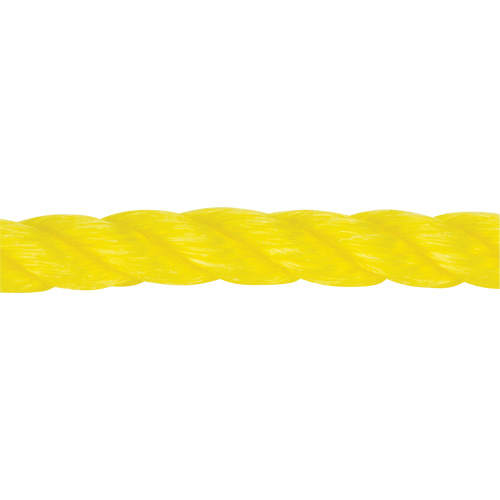 PG717 1/2" Braided Yellow Rope, Polypropylene, 335'